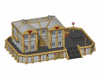 Castograd Plateau Modular Wargaming Terrain - Grimdark Themed Wargaming Terrain