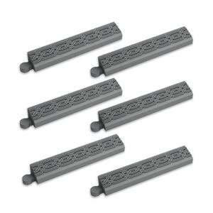 Gerade Zierleisten, Terrain Tile Base (6 Pack) - D&D RPG Tabletop Dungeon Tiles