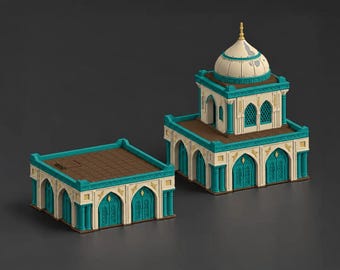 Hab Block 3, Fortress of Ma'rut - D&D Fantasy Themed Terrain