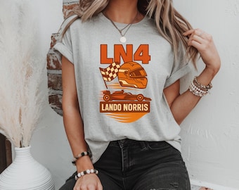 Lando Norris F1 Racing Tee: Vintage McLaren Fan Shirt