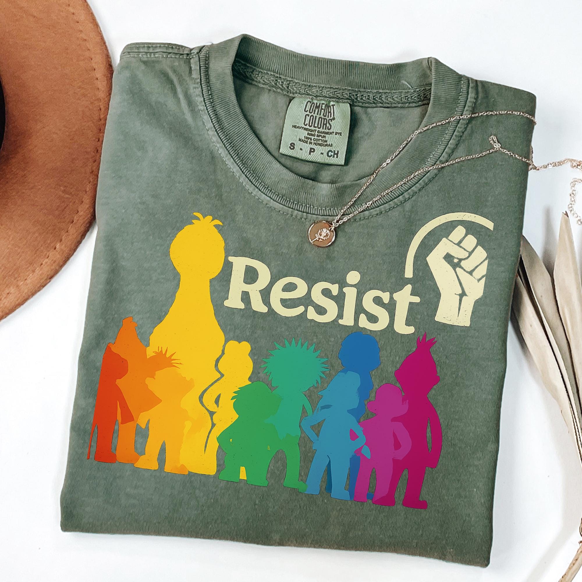 Resist Pride T-Shirt: Political Protest, Equality Gift