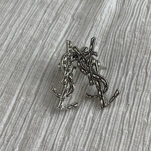 Yves Saint Laurent Silver Earrings