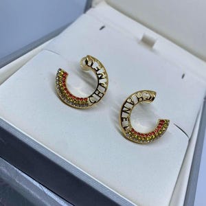 Chanel Gold Hoop Earrings