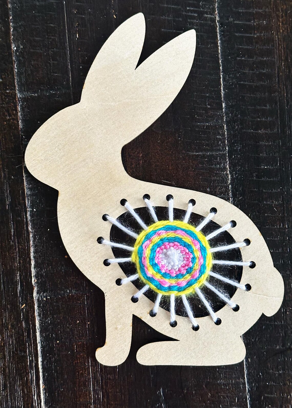 Custom Rabbit Circular Weaving Loom Kit. - Etsy
