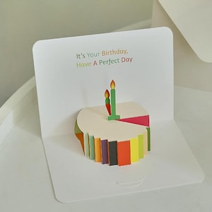 Cartes vierges 3D pop-up pour anniversaire, mariage, anniversaire, Saint-Valentin, Noël, Nouvel An, remerciement, voeux et autres
