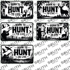 Hunting patch designs. SVG,AI,Png,Lightburn