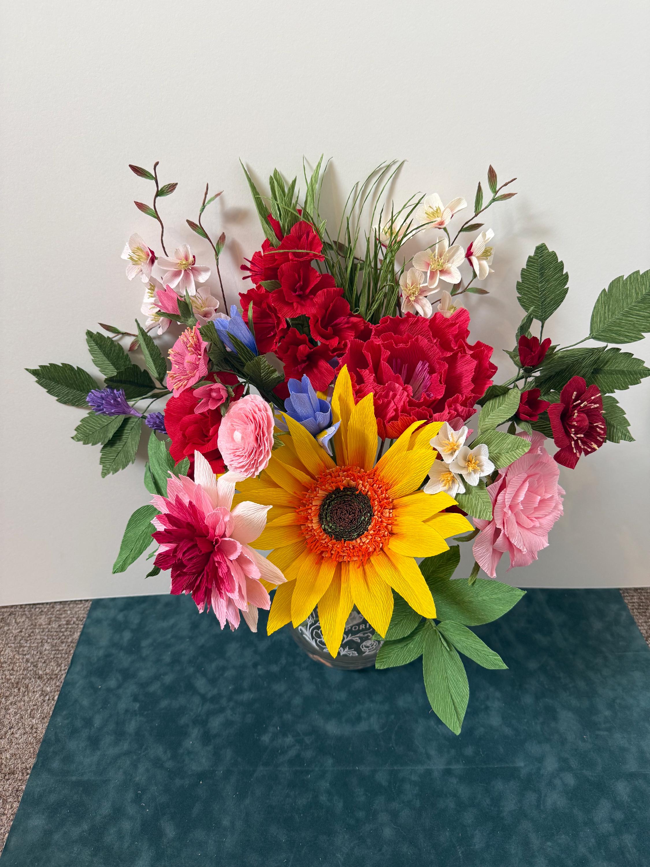 Custom Crepe Paper Bouquet