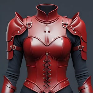 Handcrafted Genuine Leather Fantasy Armor for Women – Genuine Gothic Warrior Bodysuit – Medieval Steampunk Cosplay Outfit - Gladiator Outfit