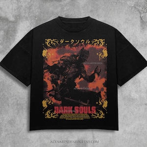 Soulsbore inspiriert T-Shirt: Midir T-Shirt, Dark Souls Unisex Gaming Shirt