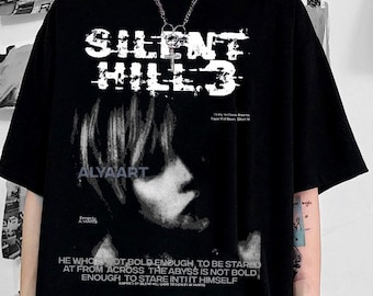 Vintage Silent Hill 3 Shirt: Retro Horror Gamer Tee