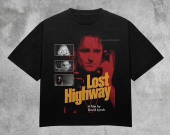 Lost Highway Movie T-shirt, David Lynch Classic Film Tshirt