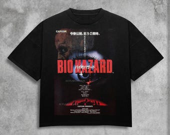 バイオハザード レジデンス・イービル ユー・ダイド Tシャツ - Etsy 日本