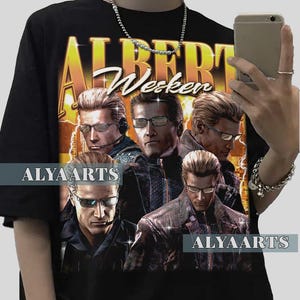 限定版 アルバート・ウェスカー バイオハザード ヴィンテージTシャツ
