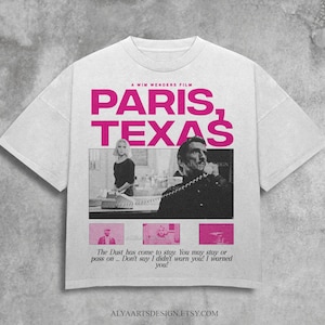 Paris texas t shirt - Etsy 日本