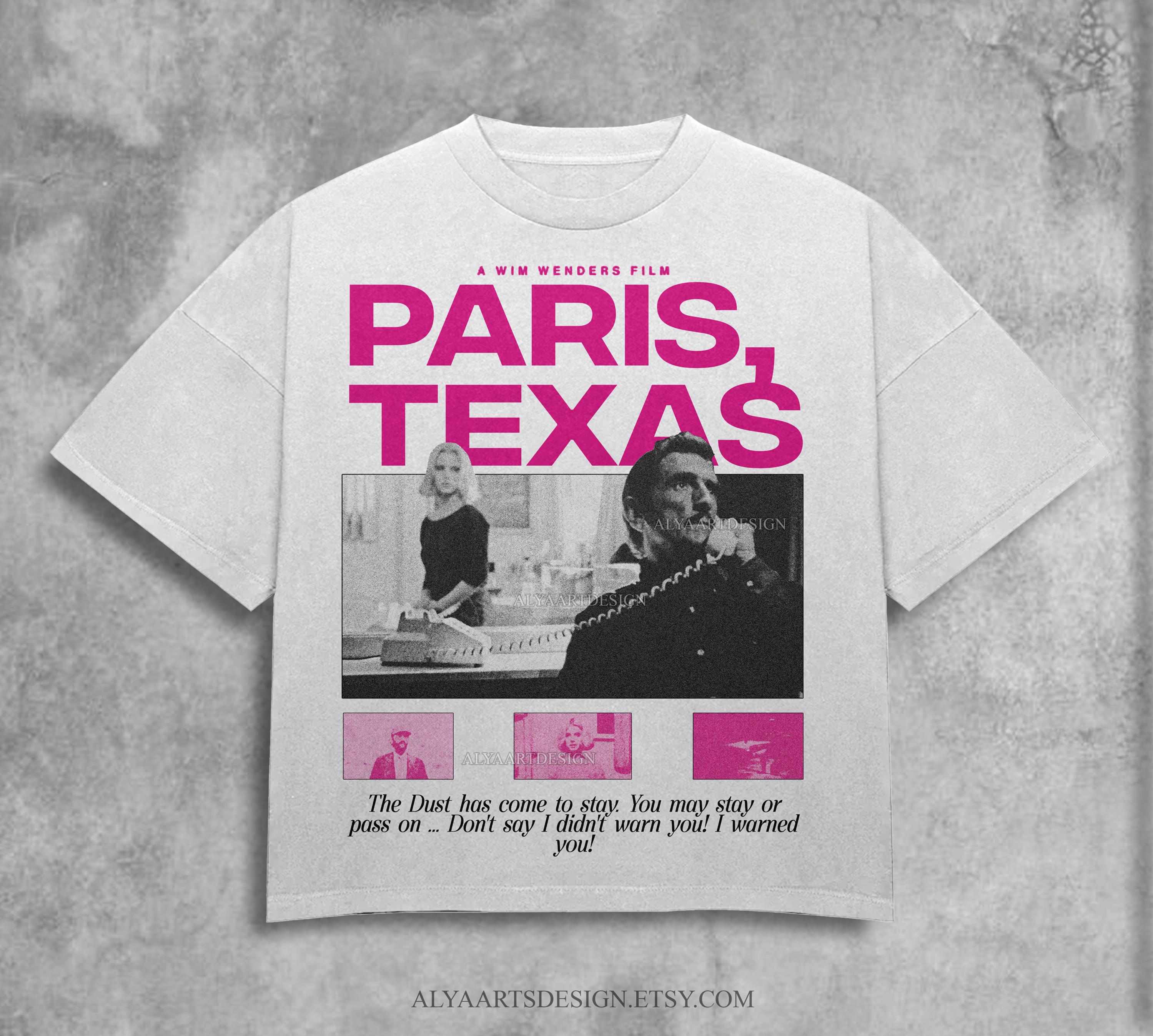 Paris texas t shirt - Etsy 日本