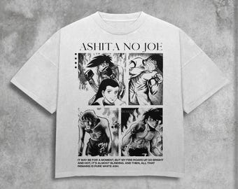 Ashita no Joe Tee: Retro Anime Boxing Shirt