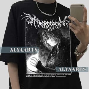 Firekeeper T-Shirt: Soulsbore inspiriertes Videospiel-T-Shirt