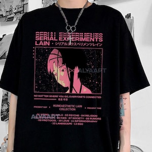 serial experiments lain レイン Tシャツ 04 希少 serial experiments lain レイン アニメ Tシャツ - メルカリ
