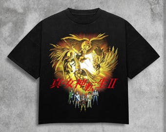 Shin Megami Tensei Shirt, Vintage JRPG Tee, SMT Merch