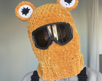 Copricasco da sci/snowboard Toad - Passamontagna in peluche