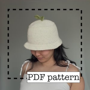 Sprout Bucket Hat Crochet Pattern - Digital Download