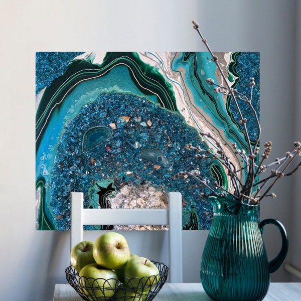 Geode Art Etsy