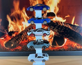 Digital File - Diecast Car Floating Display Stand: 1/64 Scale Organizer