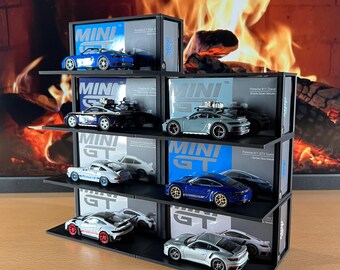 Magnetic Display Stand (4 Pcs) - 1/64 Mini GT, Hot Wheels