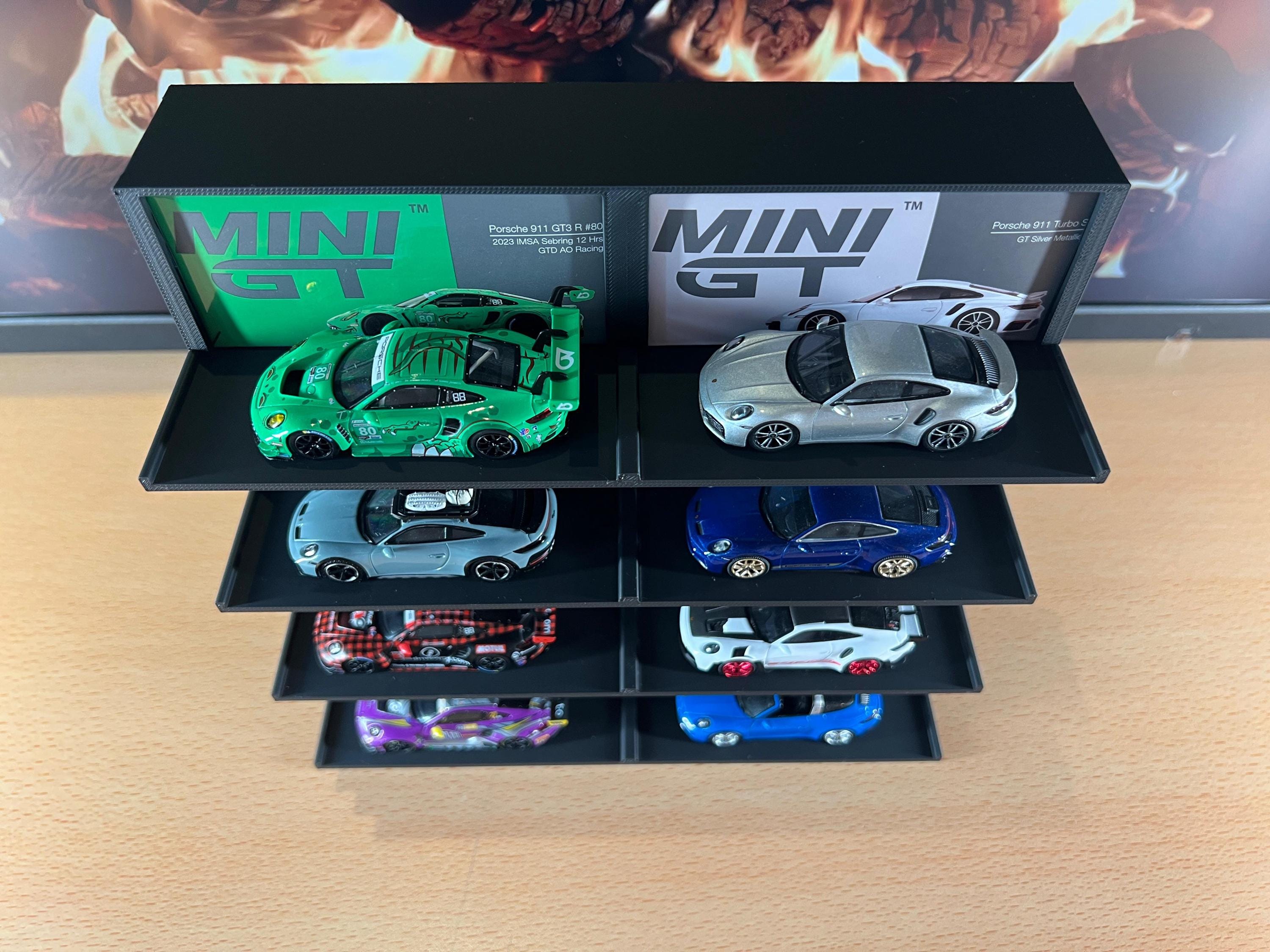 Mini GT Diecast Car Display Stand: 1/64 Scale Model Shelf - Etsy