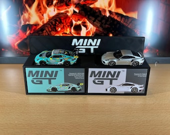 Mini GT Diecast Display Stand 2 Cars Capacity