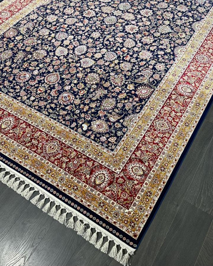 Hereke silk rug - Etsy 日本