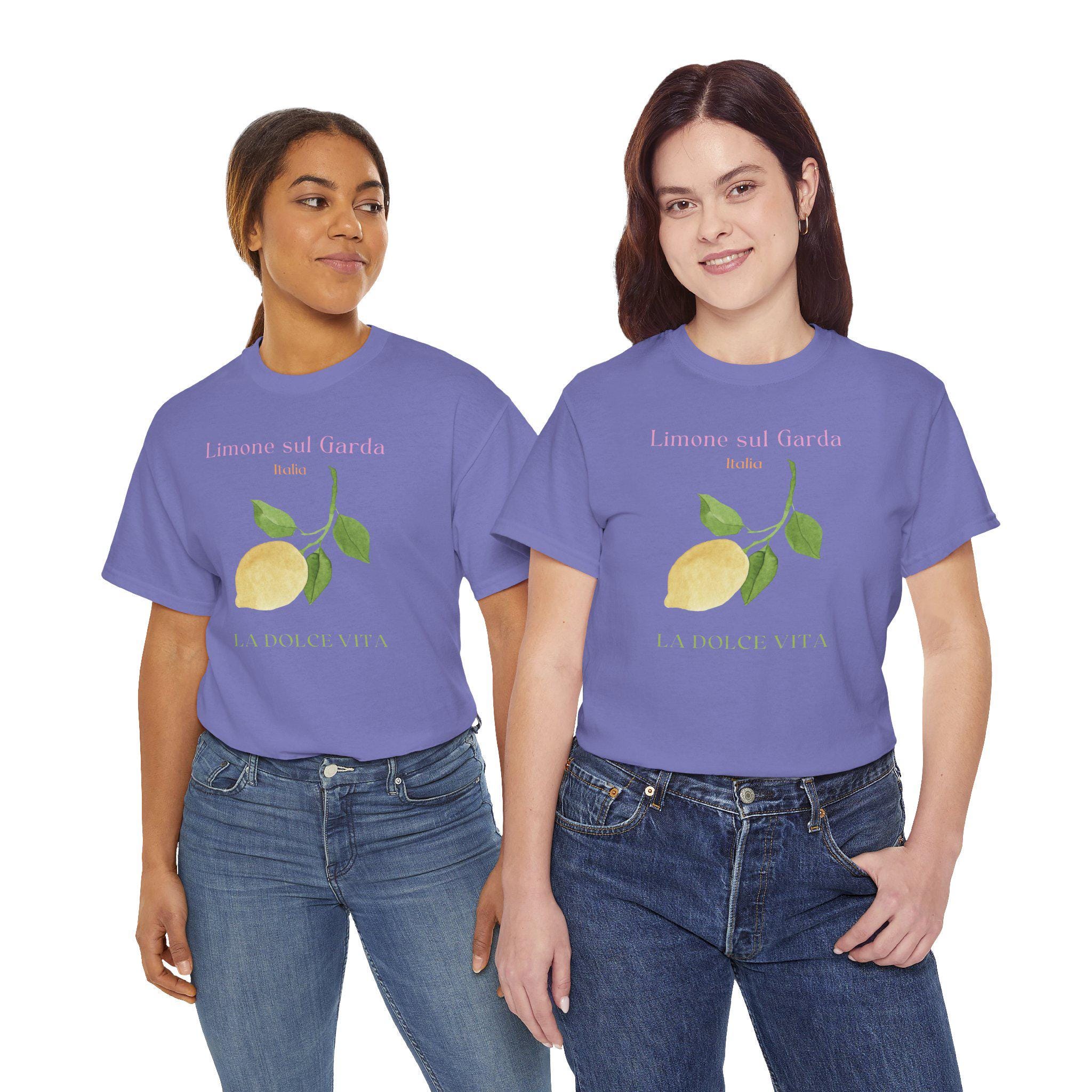 Limone Sul Garda, Lemon Aesthetic Unisex Tee, 