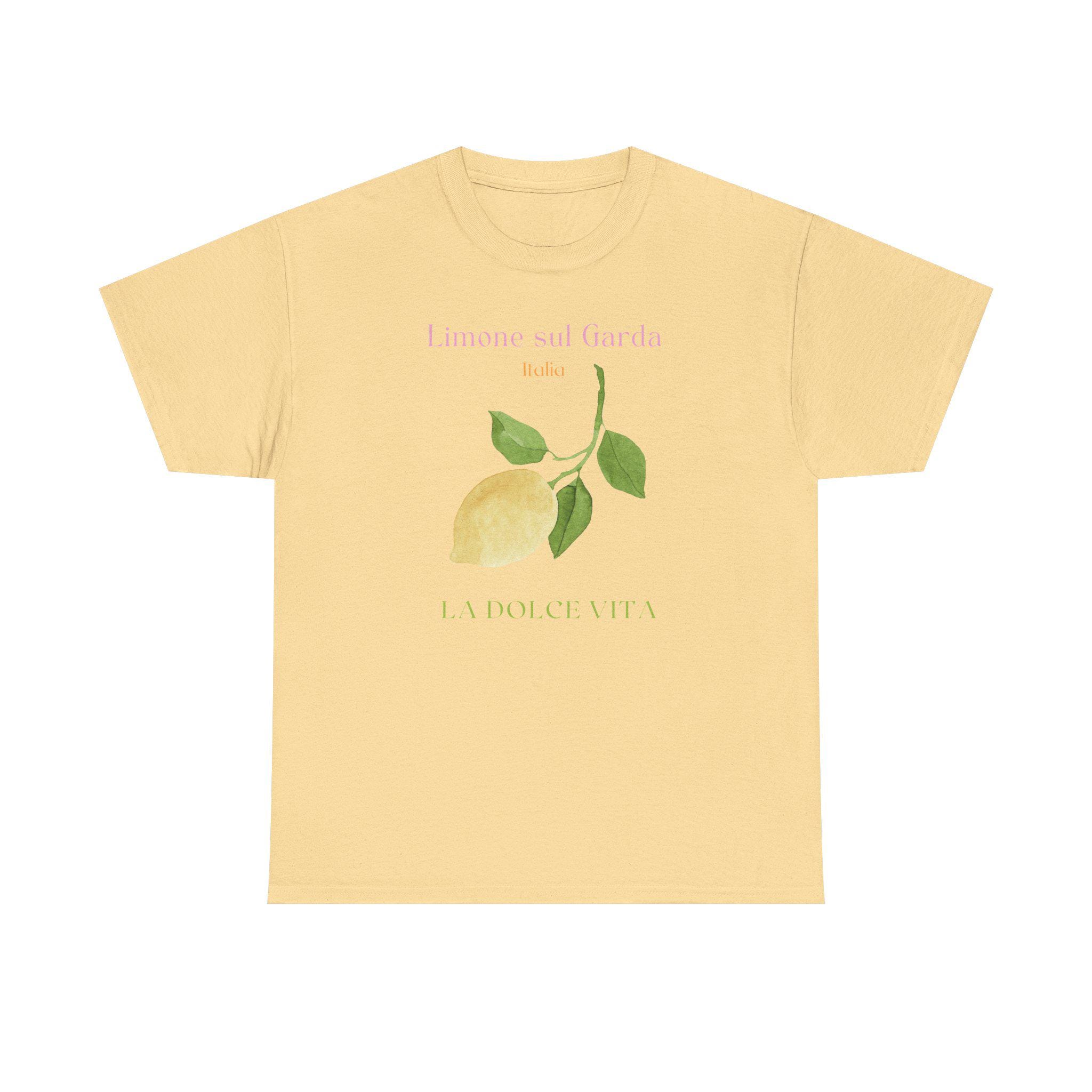Limone Sul Garda, Lemon Aesthetic Unisex Tee, 