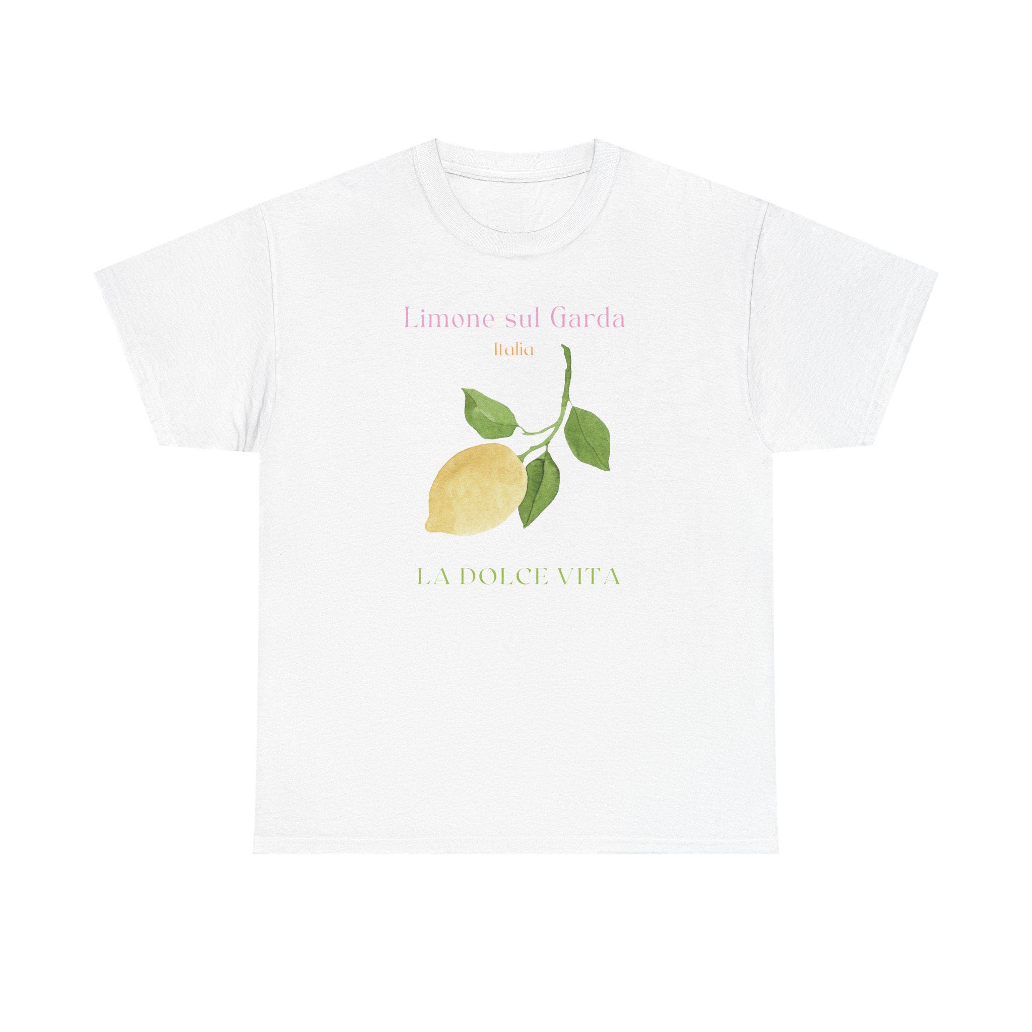 Limone Sul Garda, Lemon Aesthetic Unisex Tee, 