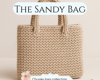 Crochet Tote Bag Pattern PDF, Summer Market Tote, Easy Crochet Tutorial, Beginner Friendly, Lightweight Design, Instant Download