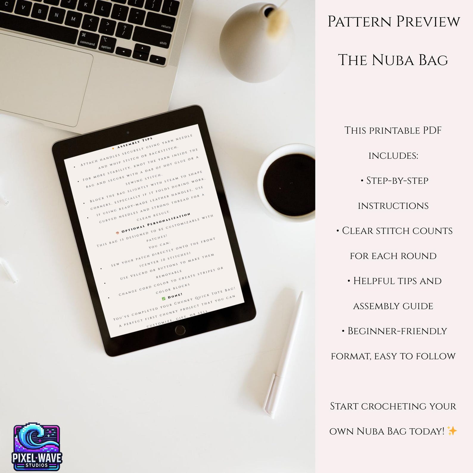 CROCHET Bag Pattern Half Moon – Nuba Bag PDF – Chunky Yarn Purse for ...