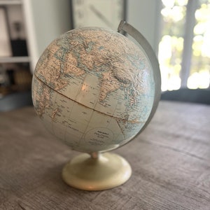 Vintage Rand McNally Desk Globe -