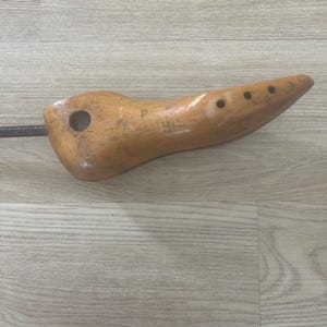 Antique Wooden Shoe Mold