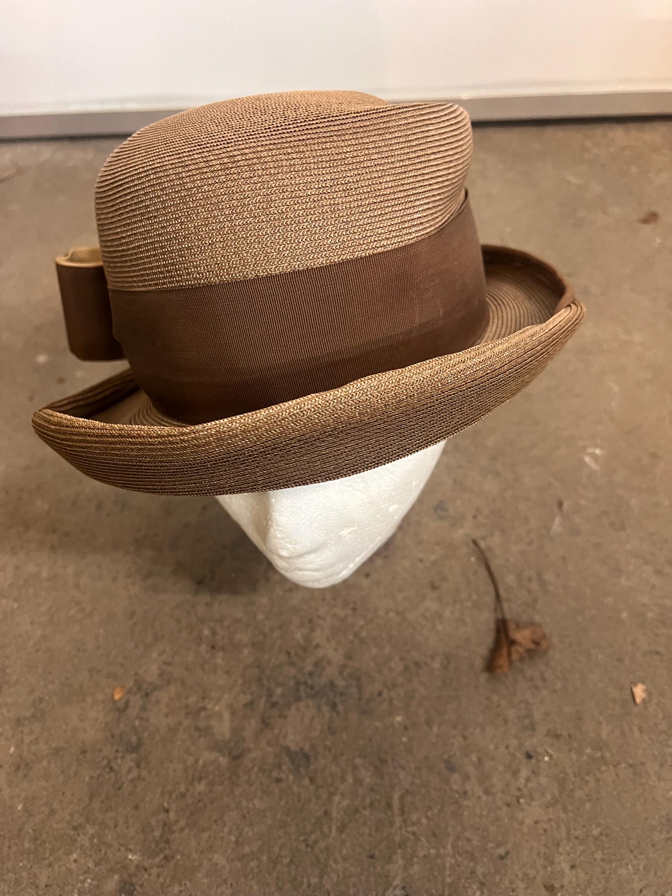 Vintage Straw Fedora - Etsy display picture 1