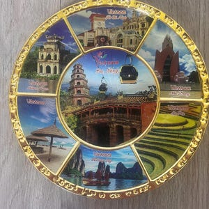 Vintage Collectors Plate - Vietnam