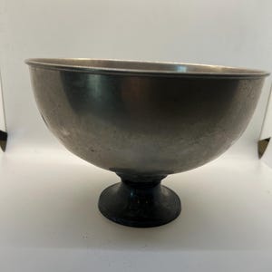 Vintage Silver Footed Bowl
