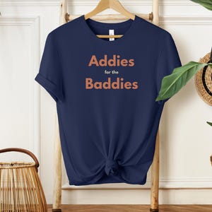 Funny T-Shirt Baddie Gift ADHD Humor Gift TShirt Mental Health T Shirt Therapy Gift Anxiety Awareness Social Worker Friend Gift T-Shirt GenZ