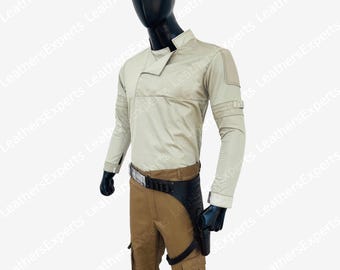 Cal kestis Jedi-overlevendekostuum | Star Wars-shirt, broek en holster | Comic-Con en Halloween.