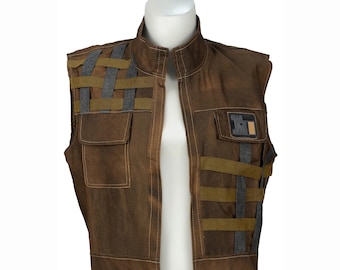 Boba Fett Cosplay Weste - Star Wars Mandalorian Taktische Weste für ein Kopfgeldjäger Outfit.