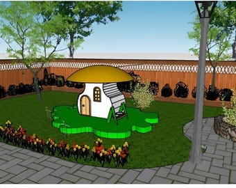 DIY Wooden Dog House Plans, PDF Building Guide, Step-by-Step Instructions for Medium-Sized Dogs