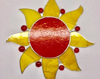 Sunfire Stained Glass Sun Catcher