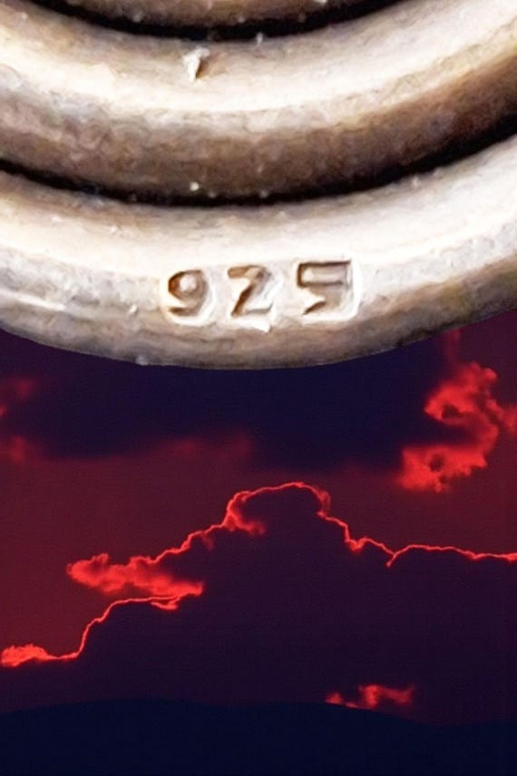 SOLID STERLING SILVER! Upper Arm Bicep Spiral Bel… - image 11