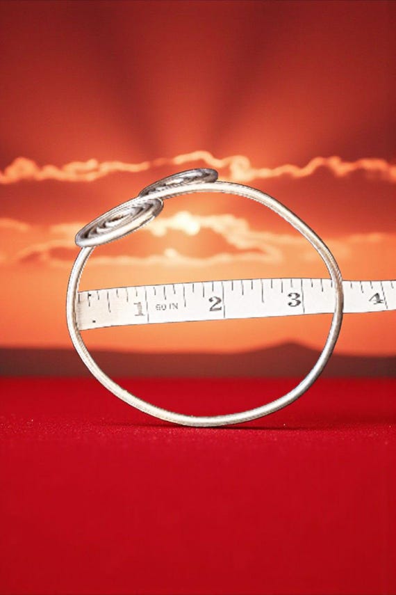 SOLID STERLING SILVER! Upper Arm Bicep Spiral Bel… - image 9