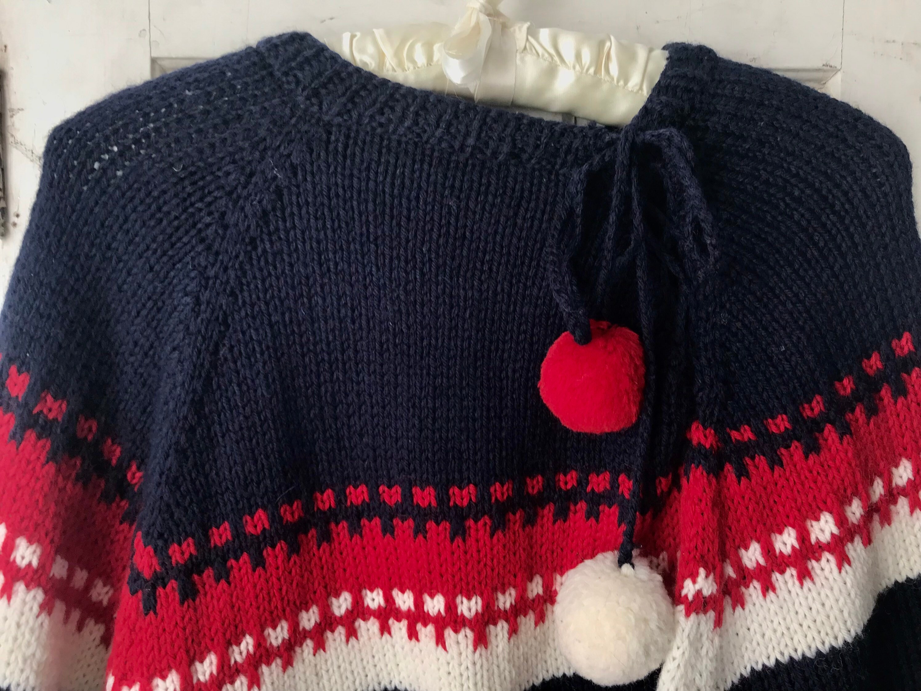 Nordic Poncho - Etsy Australia
