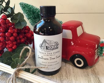Southern Tree Farm Reed Diffuser | Christmas Home Fragrance (4oz)